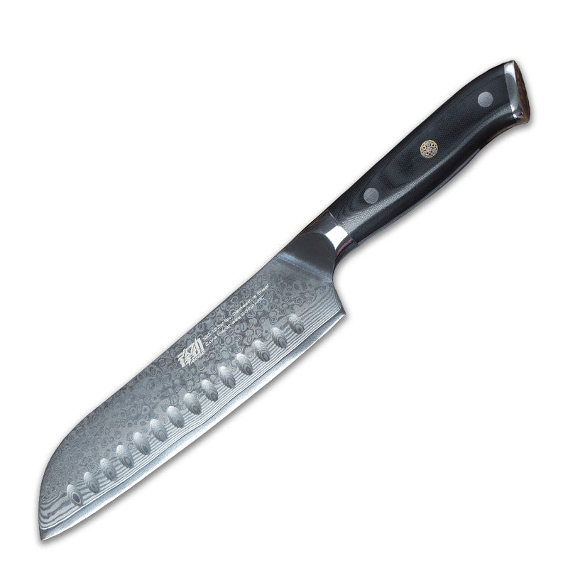 Damascus 7 Inch Santoku Knife