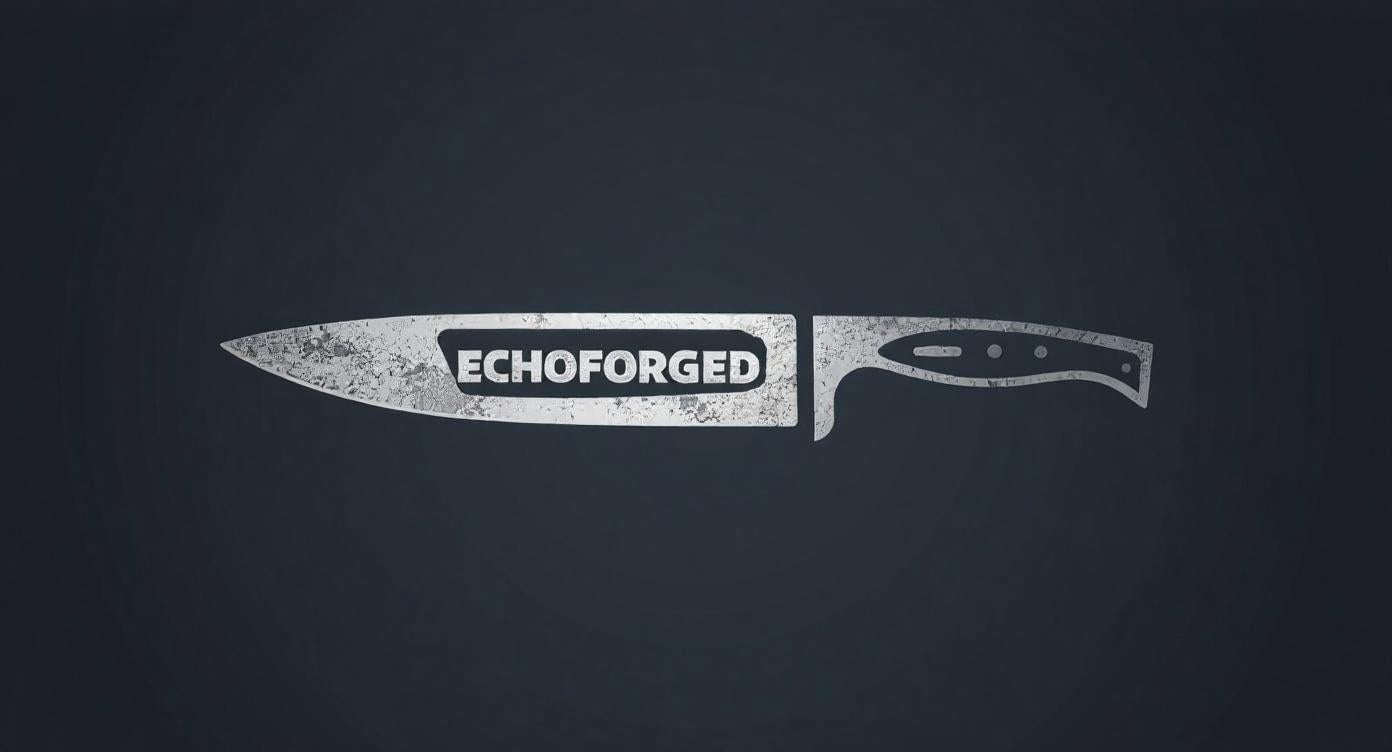 EchoForge Damascus Steel Chef Knives
